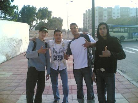 mes amis : Monaim & Adel & Monir